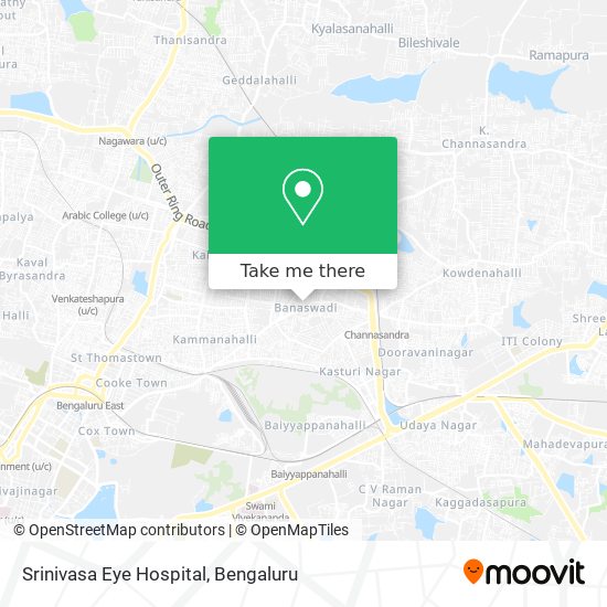 Srinivasa Eye Hospital map