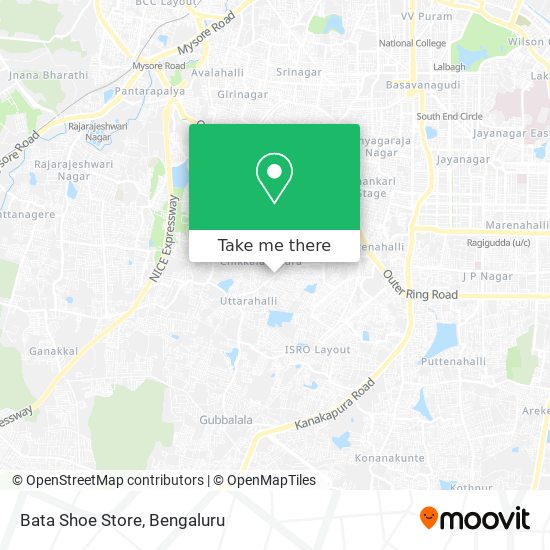 Bata Shoe Store map