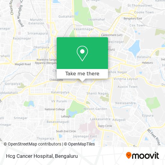 Hcg Cancer Hospital map