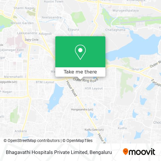Bhagavathi Hospitals Private Limited map