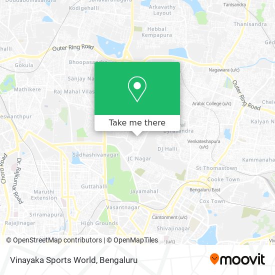 Vinayaka Sports World map