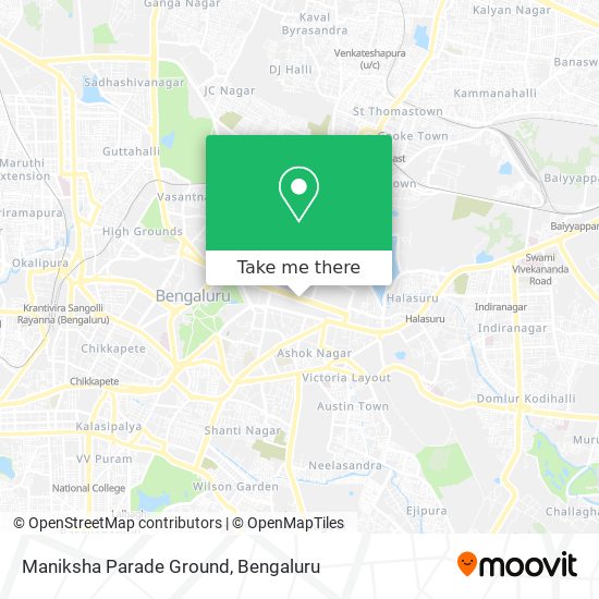 Maniksha Parade Ground map