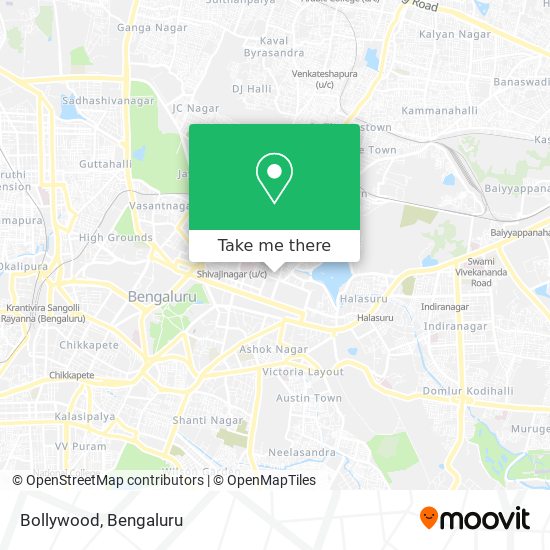 Bollywood map