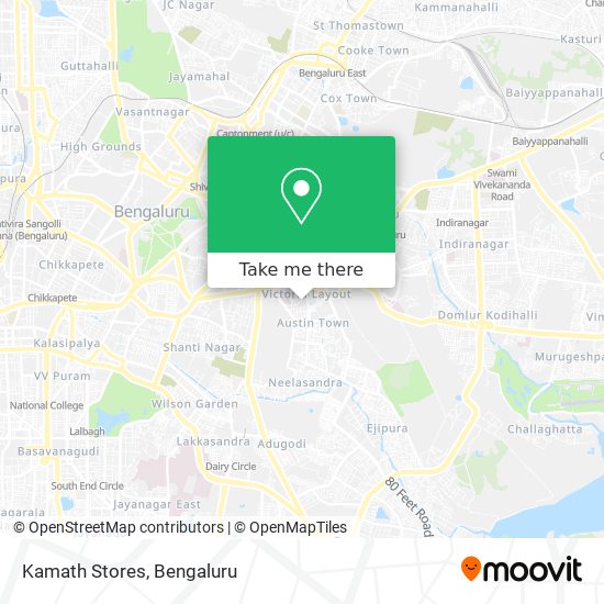 Kamath Stores map