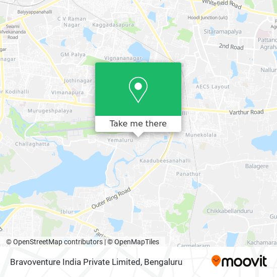 Bravoventure India Private Limited map