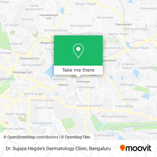 Dr. Sujaya Hegde's Dermatology Clinic map