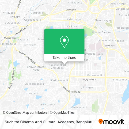 Suchitra Cinema And Cultural Academy map