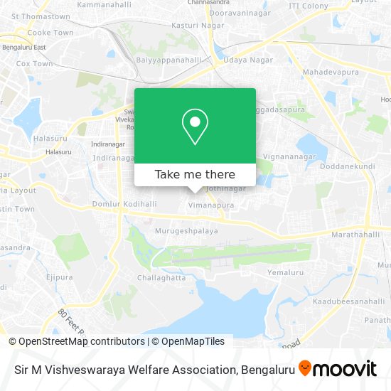 Sir M Vishveswaraya Welfare Association map