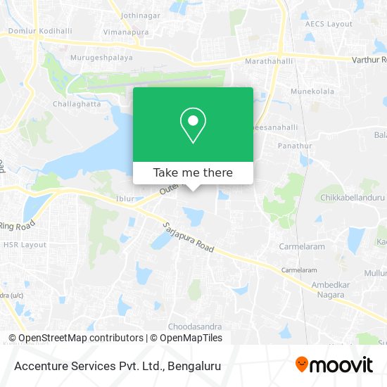 Accenture Services Pvt. Ltd. map