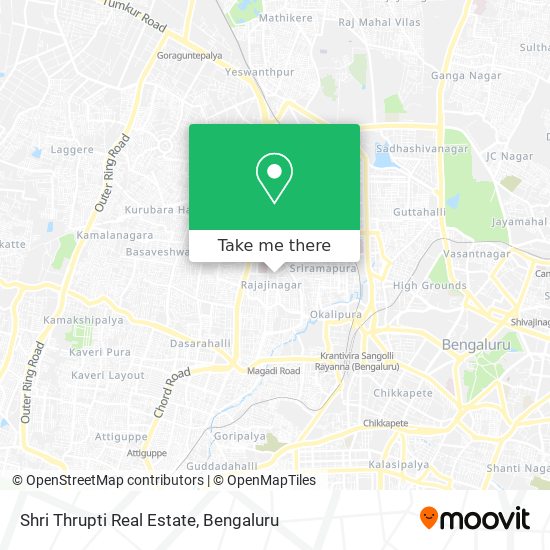 Shri Thrupti Real Estate map
