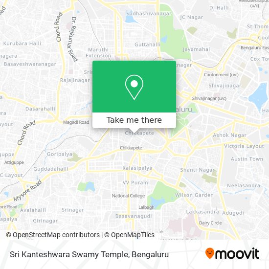 Sri Kanteshwara Swamy Temple map