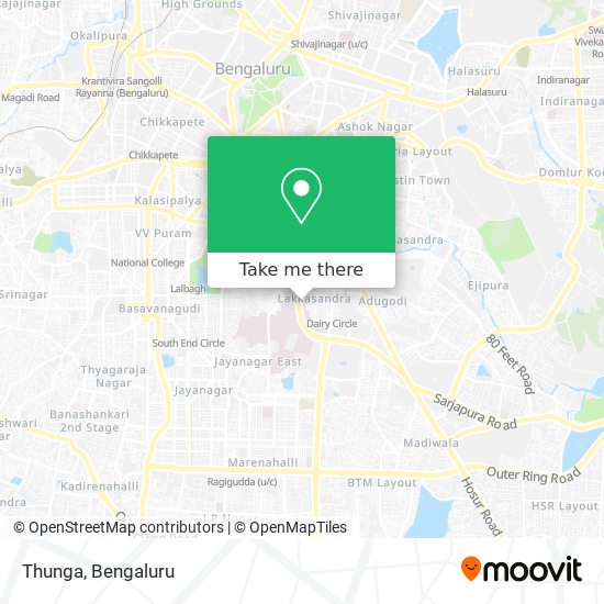 Thunga map