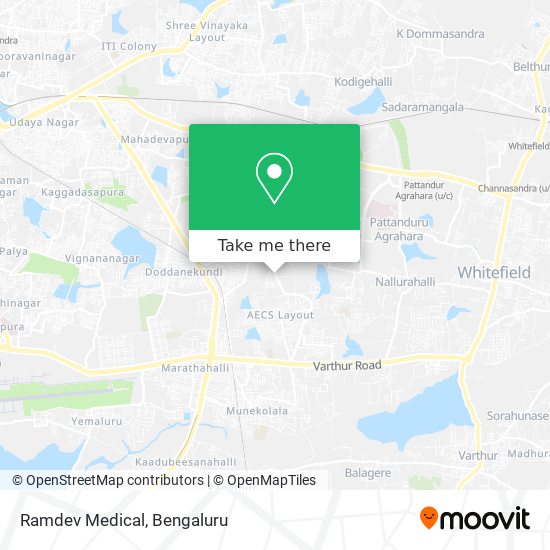 Ramdev Medical map
