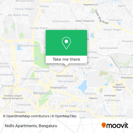 Nidhi Apartments map