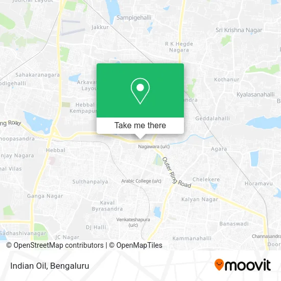 Indian Oil map