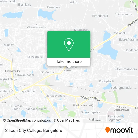 Silicon City College map