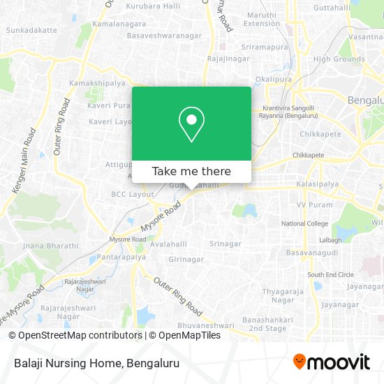 Balaji Nursing Home map