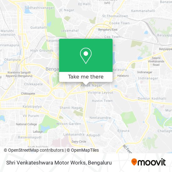 Shri Venkateshwara Motor Works map