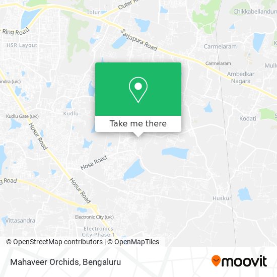 Mahaveer Orchids map