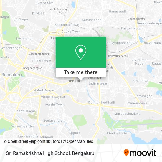 Sri Ramakrishna High School map