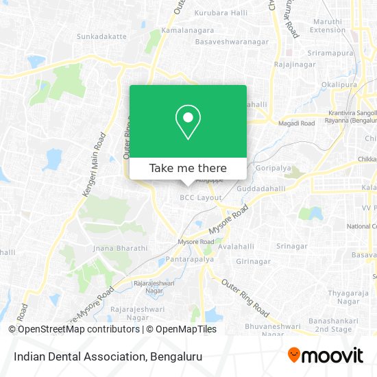 Indian Dental Association map