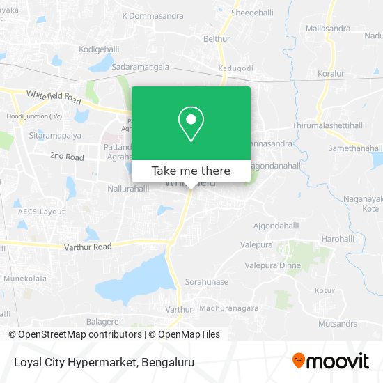 Loyal City Hypermarket map