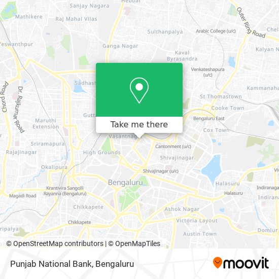 Punjab National Bank map