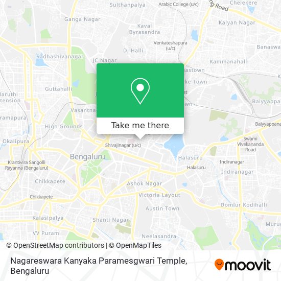 Nagareswara Kanyaka Paramesgwari Temple map