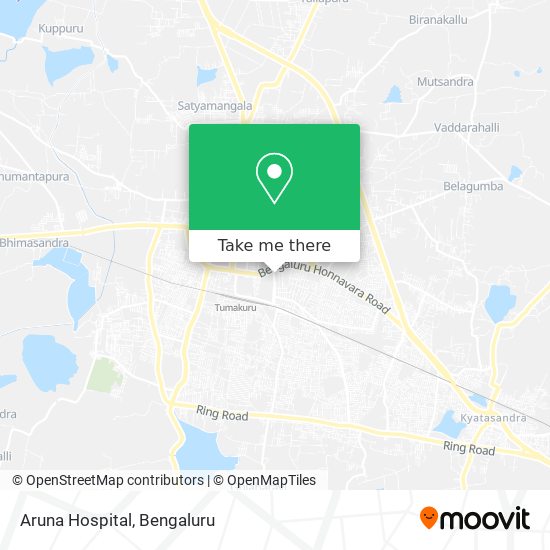 Aruna Hospital map