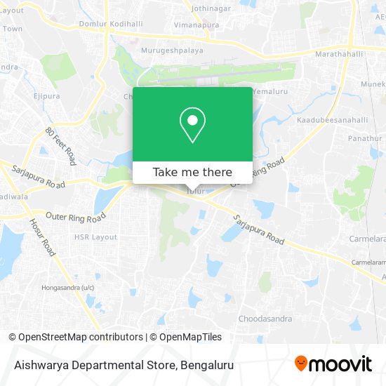 Aishwarya Departmental Store map