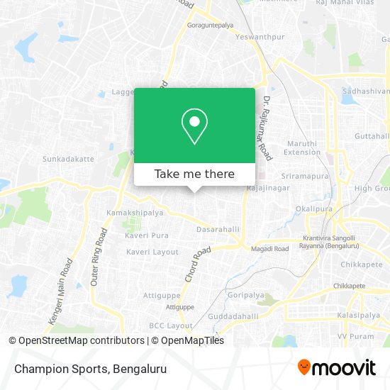 Champion Sports map