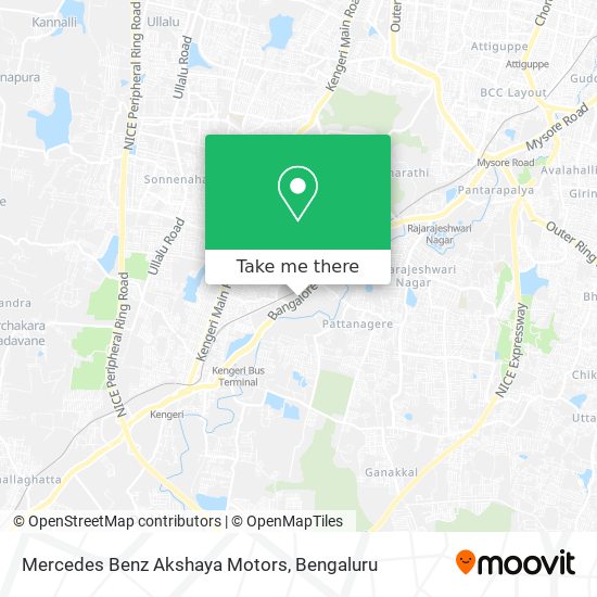 Mercedes Benz Akshaya Motors map