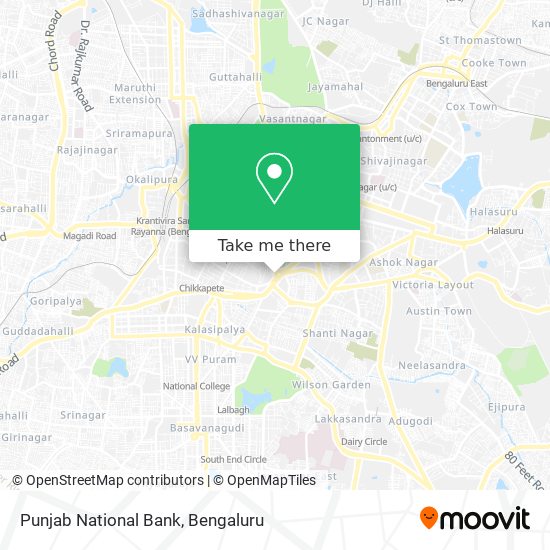 Punjab National Bank map