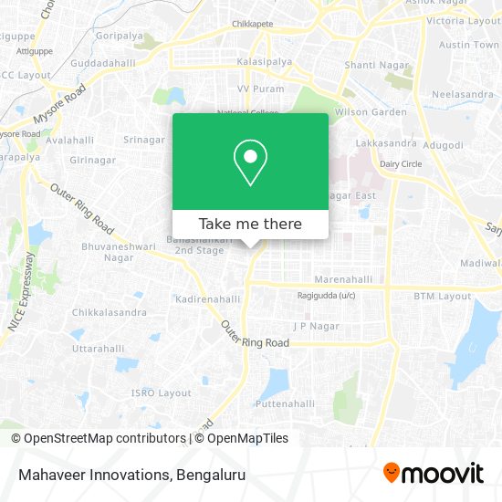 Mahaveer Innovations map