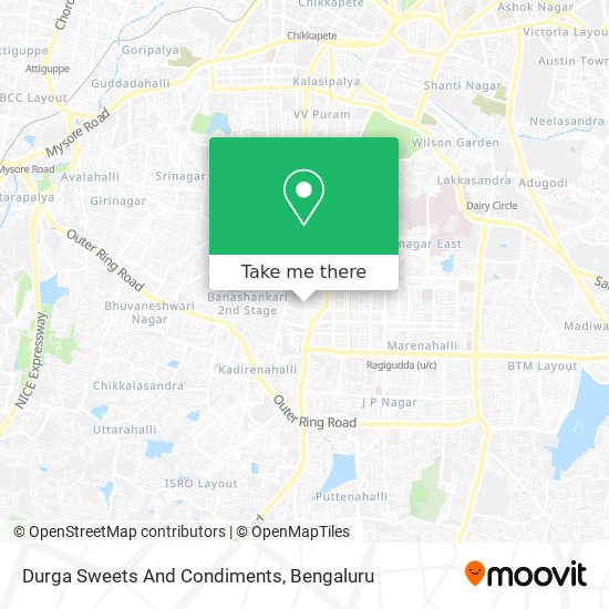 Durga Sweets And Condiments map