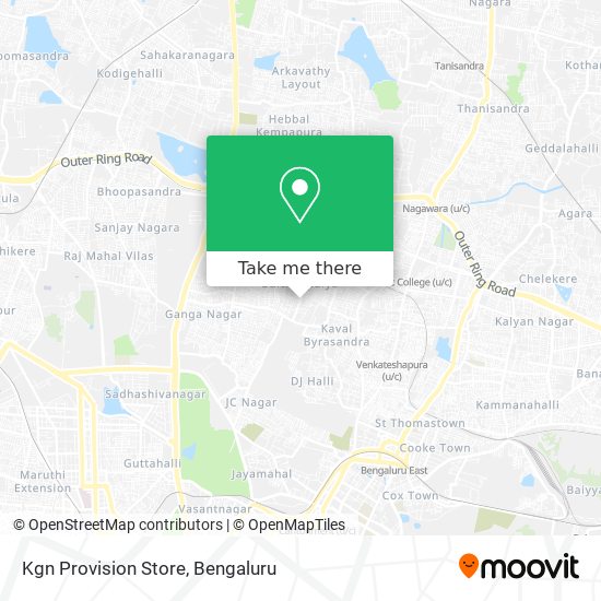 Kgn Provision Store map