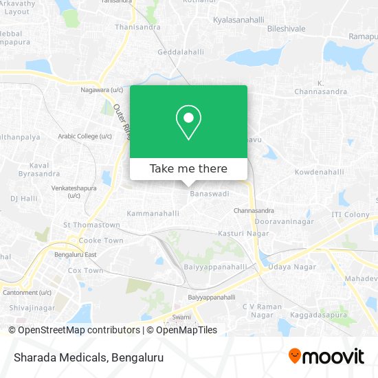 Sharada Medicals map