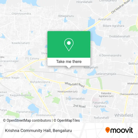 Krishna Community Hall map