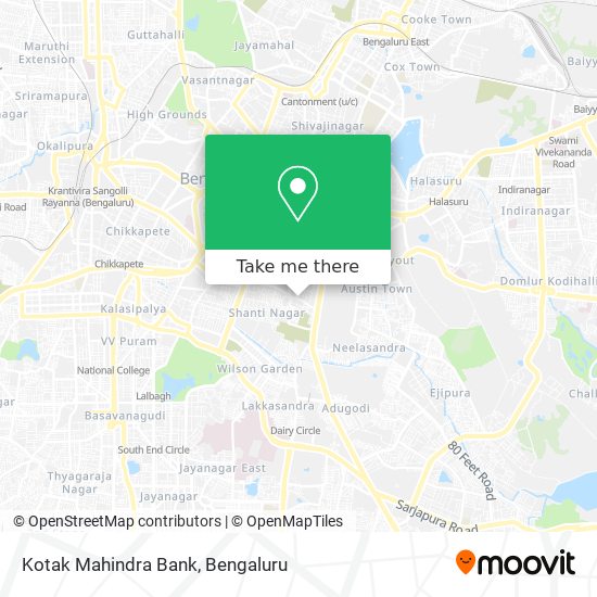 Kotak Mahindra Bank map