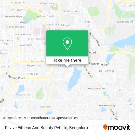 Revive Fitness And Beauty Pvt Ltd map