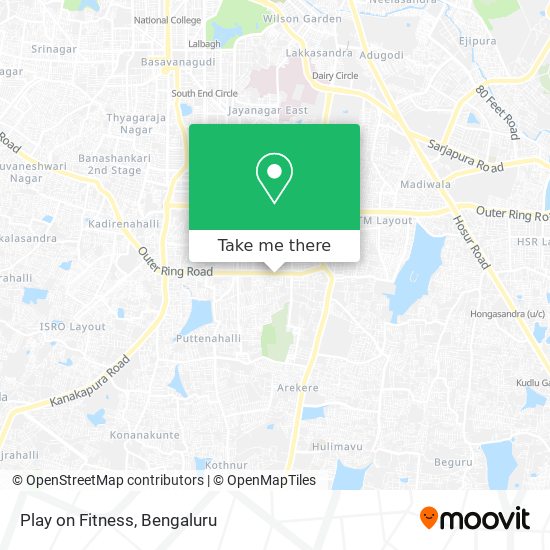 Play on Fitness map