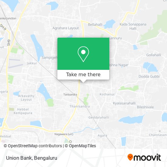 Union Bank map