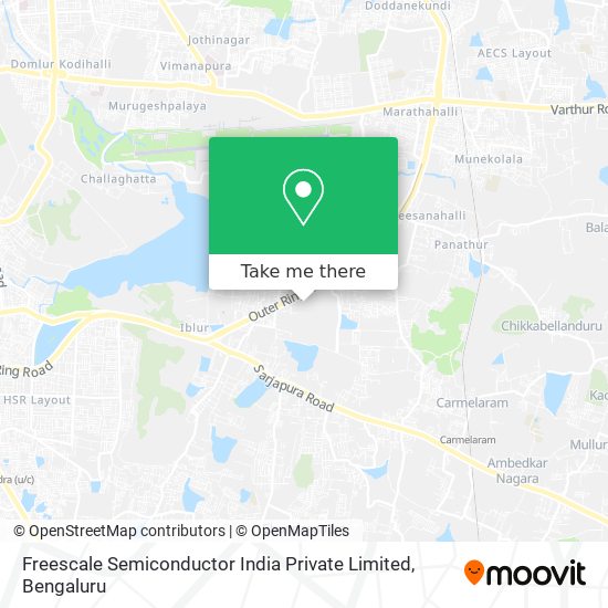 Freescale Semiconductor  India Private Limited map
