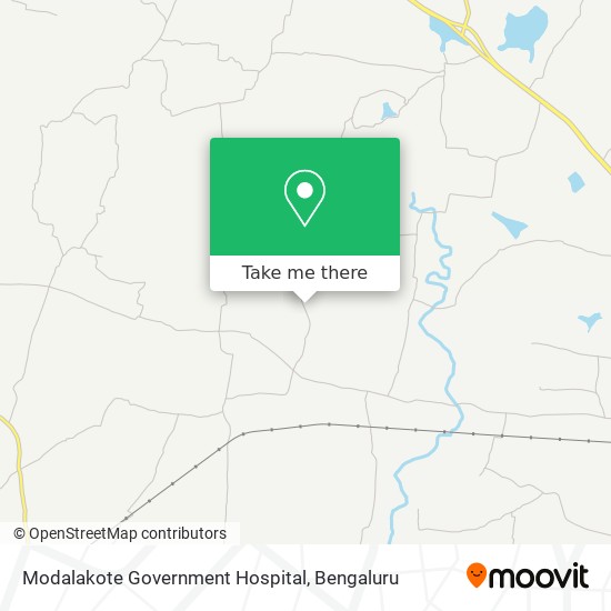 Modalakote Government Hospital map