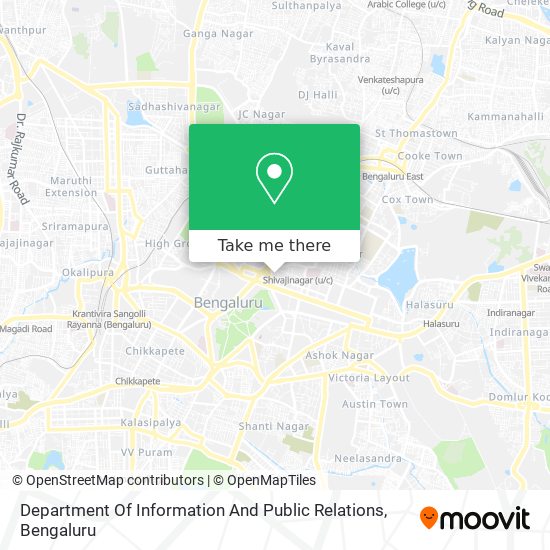 Department Of Information And Public Relations map