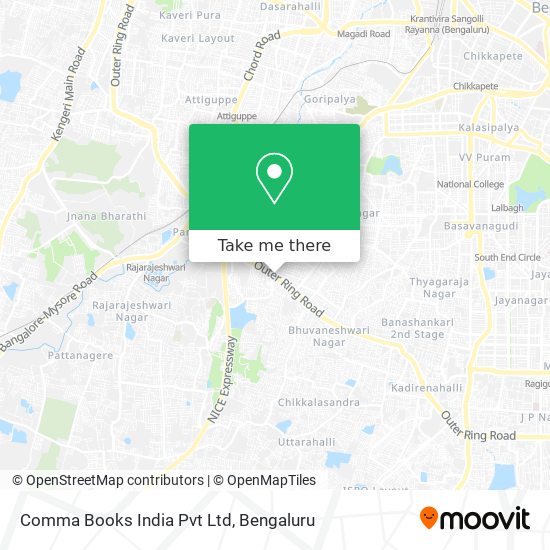 Comma Books India Pvt Ltd map