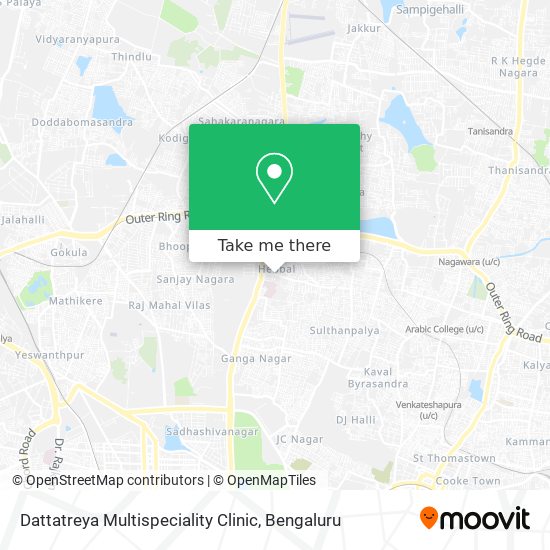 Dattatreya Multispeciality Clinic map