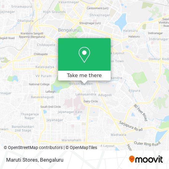 Maruti Stores map