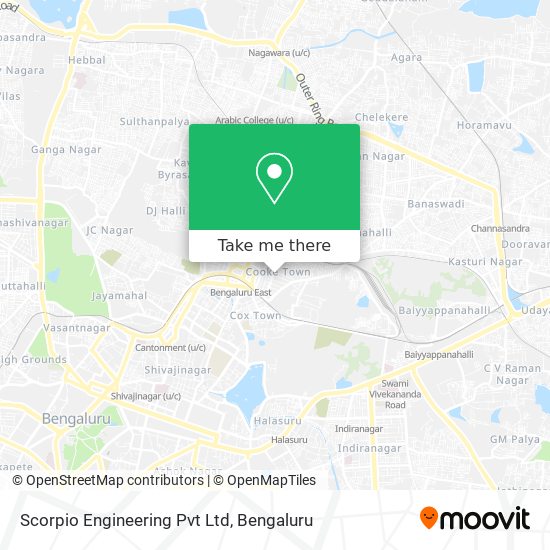 Scorpio Engineering Pvt Ltd map