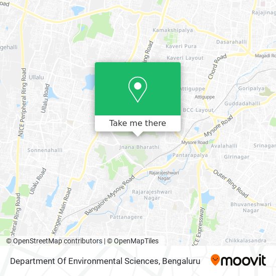Department Of Environmental Sciences map